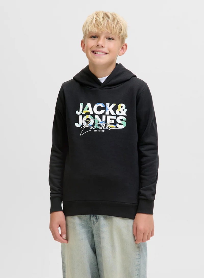 Jack & Jones Junior Kids Jjgeplas Sweat Hood
