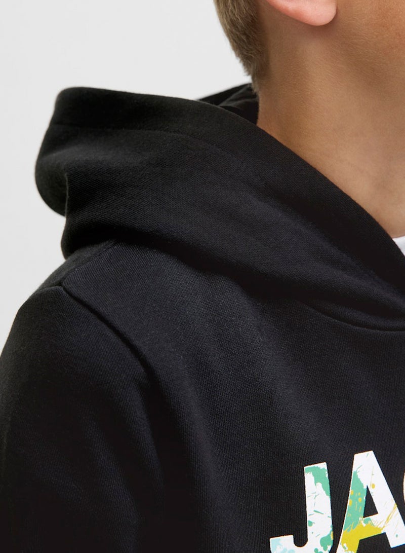 Jack & Jones Junior Kids Jjgeplas Sweat Hood  - Image 4