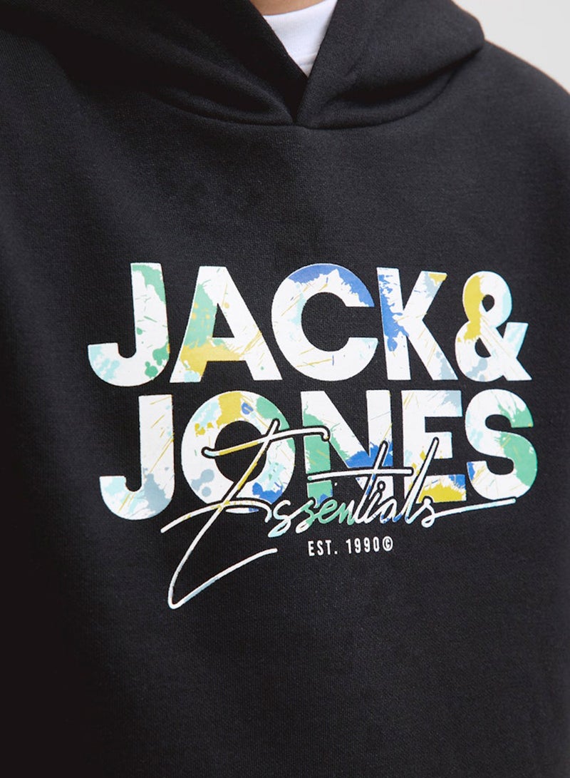 Jack & Jones Junior Kids Jjgeplas Sweat Hood  - Image 5