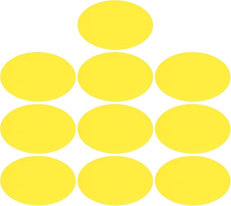 Yellow 66mm Sunset LED Film Color Filter Sheets 10pcs for Imaging Lighting and Ambient Effects - Image 1