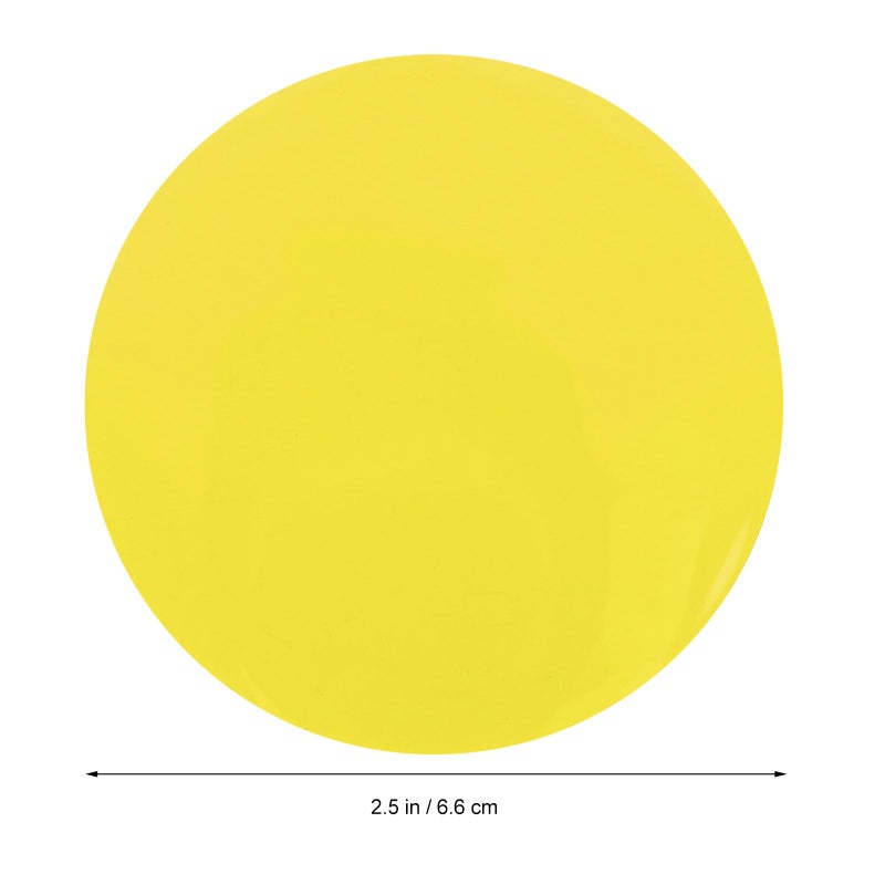 Yellow 66mm Sunset LED Film Color Filter Sheets 10pcs for Imaging Lighting and Ambient Effects - Image 3