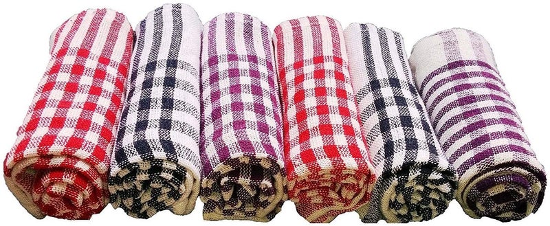 A'kin 100% Cotton Cleaning Cloth Kitchen Napkin | Duster and Chapatis Napkins | Table Wipe Multipurpose Napkin 15X15 Inch | (Pack of 36) - Image 5