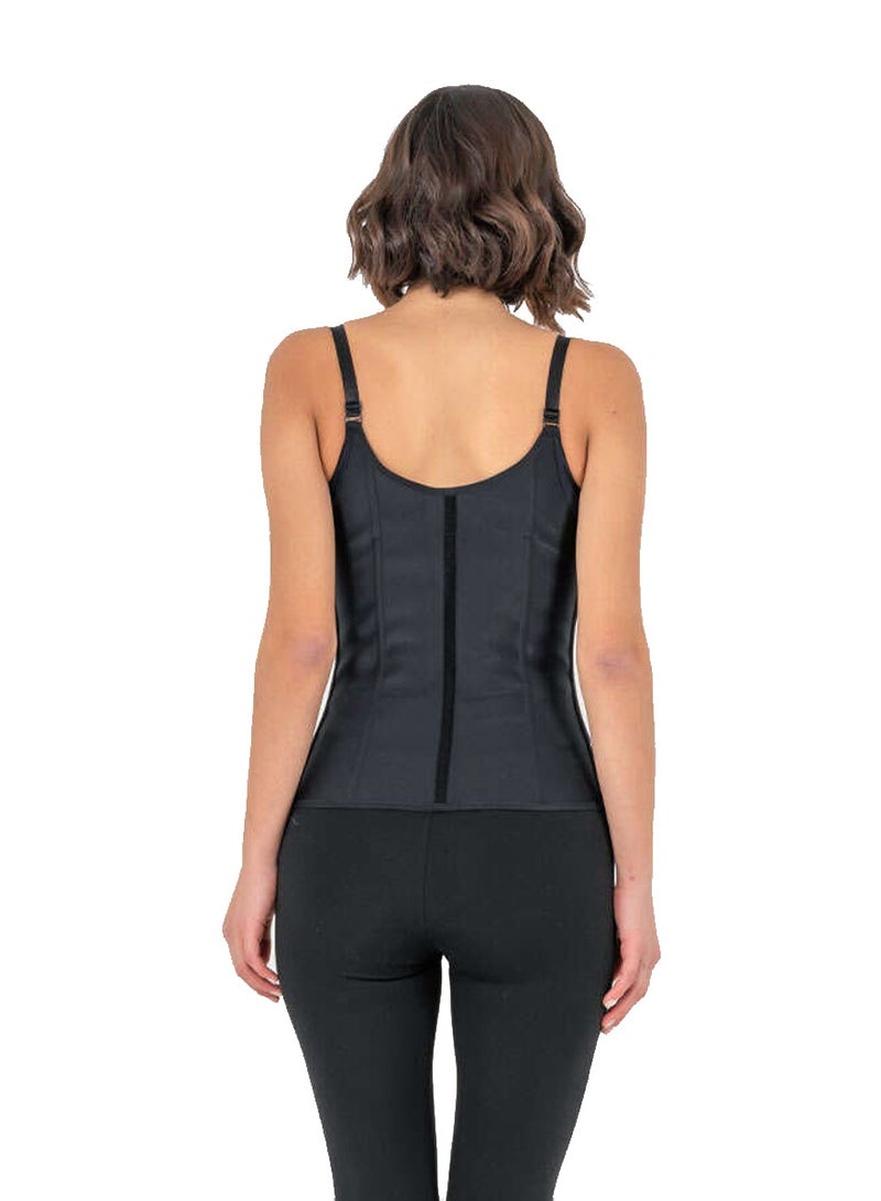 Yamuna Yamuna Suspended Premium Corset with Straps Black Large - Image 3