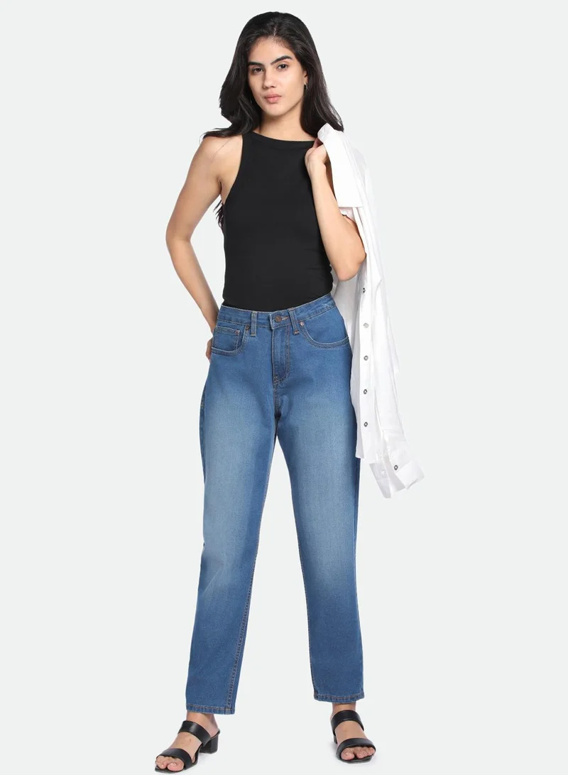 Dennis Lingo Mom Fit Indigo Jeans – Vintage and Comfortable