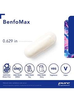 BenfoMax | B1 (Thiamine) Supplement to Support a Healthy Carbohydrate Metabolism and Kidney Cellular Health* | 90 Capsules