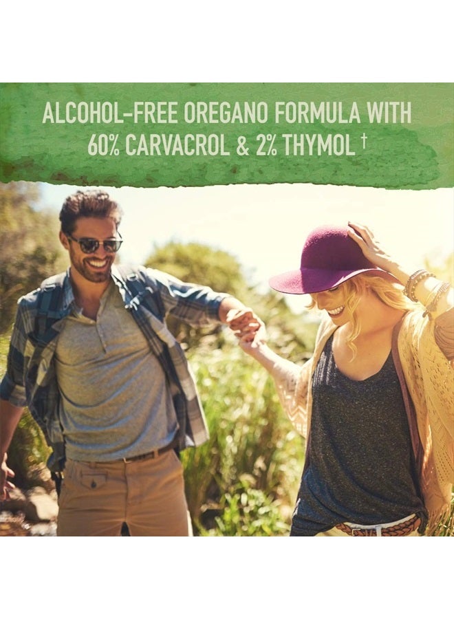 Garden of Life قطرات زيت الأوريجانو من mykind Organics، زيت الأوريجانو المركز السائل - 200 حصة، دعم مناعي موسمي نباتي - خالي من الكحول، عضوي، نباتي، مكملات عشبية خالية من الغلوتين - Image 3