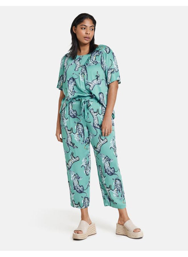 GERRY WEBER 7/8 trousers with a leopard print, Lotta  - Image 2