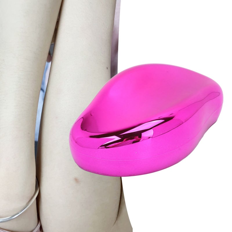 Safe Painless Physical Hair Removal Epilator Reusable Home Hair Eraser for Body Arm Leg Rose Red - Image 5