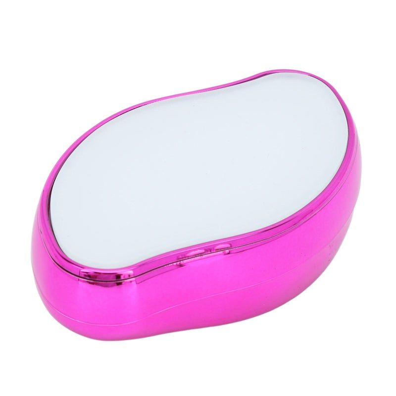 Safe Painless Physical Hair Removal Epilator Reusable Home Hair Eraser for Body Arm Leg Rose Red - Image 1
