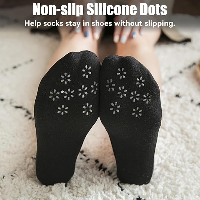THE DDS STORE Women No Show Lace Socks Cotton Non-slip Breathable Ankle Socks Invisible Ultra Low Cut Liner Socks with Silicone Strips for Loafers Sneakers and High-heel Shoes (IN, Alpha, Free Size, 3, Multi Color) - Image 4