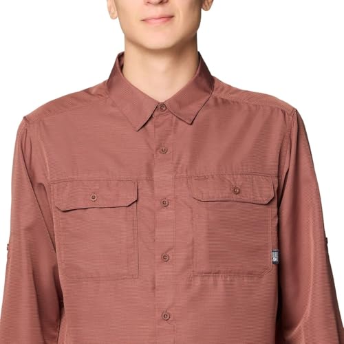 Mountain Hardwear Men's Standard Canyon Long Sleeve Shirt, Bourbon Brown, M - Image 2