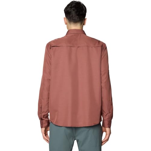 Mountain Hardwear Men's Standard Canyon Long Sleeve Shirt, Bourbon Brown, M - Image 3