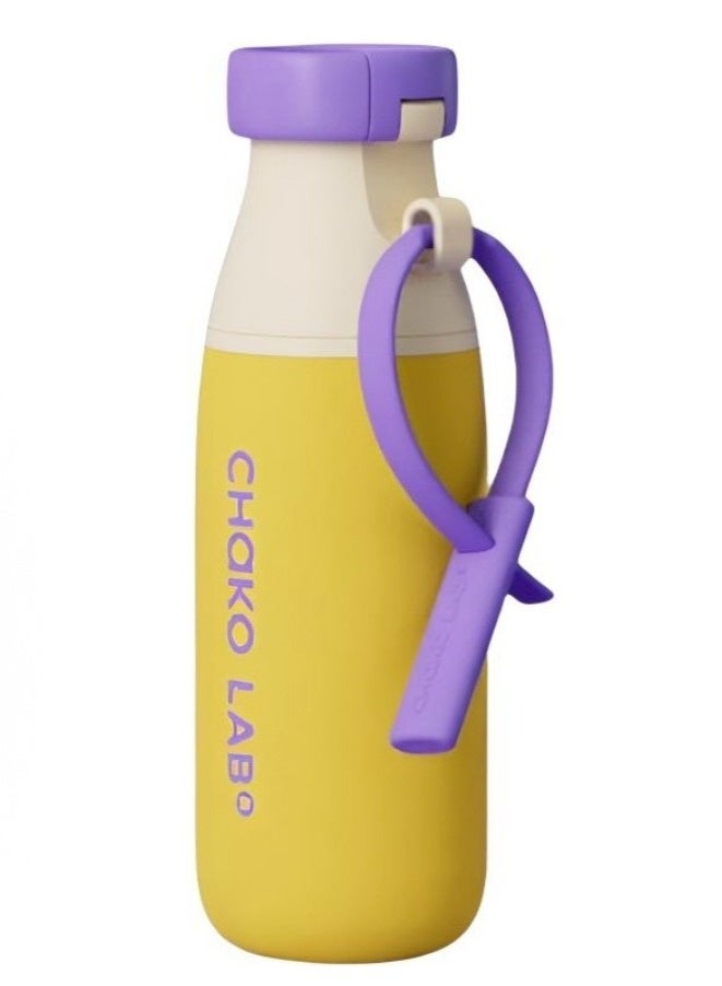 تشاكو لاب CHAKO LAB عالي القيمة زجاجة العزل مع اثنين من طرق الشرب، وسهلة المحمولة، 520ML - Image 1