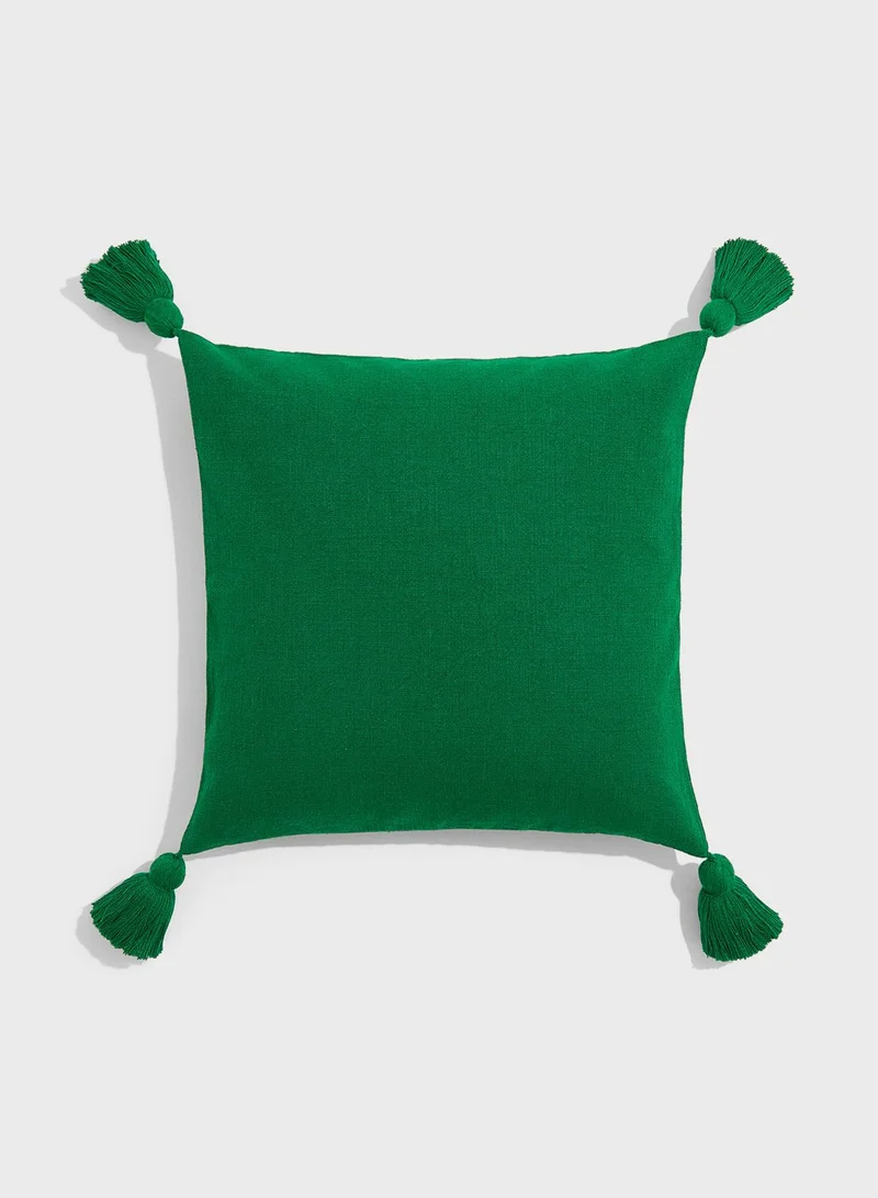 H&M Tasselled Cushion Cover