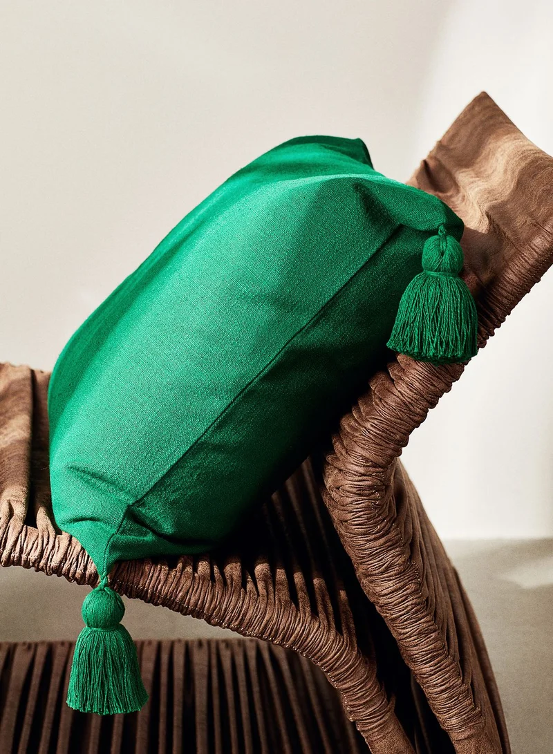 H&M Tasselled Cushion Cover