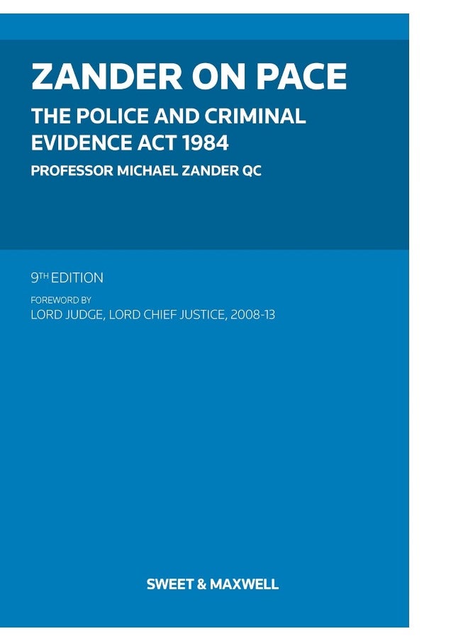 Zander on PACE: Police and Criminal Evidence Act 1984, The - pzsku/Z2E8B1BF33934357F503BZ/45/_/1726649134/0160a0de-ba9d-4313-b5ff-78d2b2ad17f6