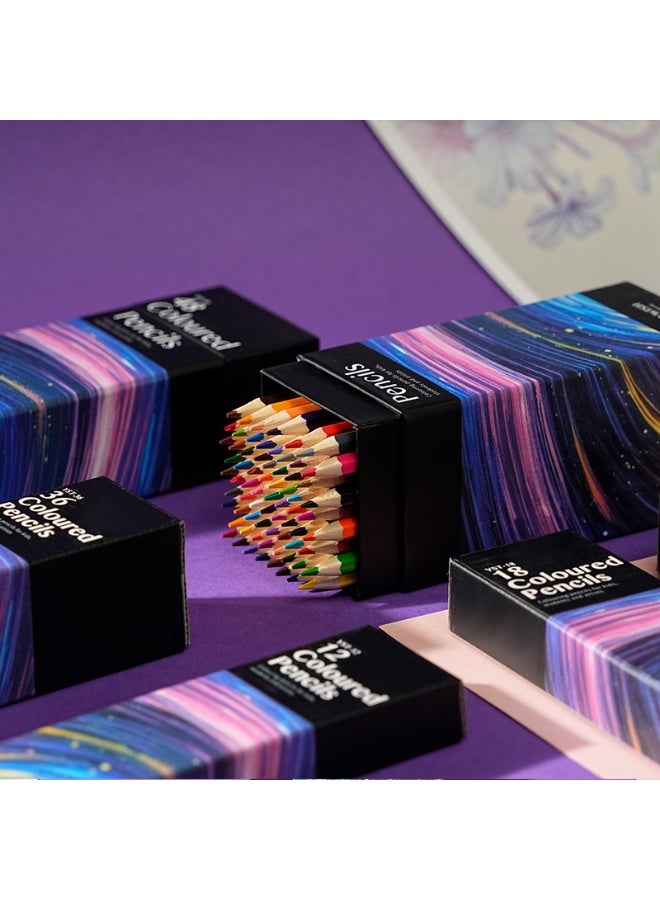 JOYWISH 72 Color Premium Oil Based Colored Pencil Set Smooth Blending for Stunning Star Trails and Art Projects - Image 3
