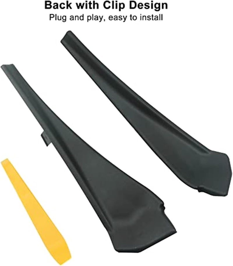 Wivplex Windshield Wiper Side Cowl Extension Trim for Nissan Rogue - Image 2