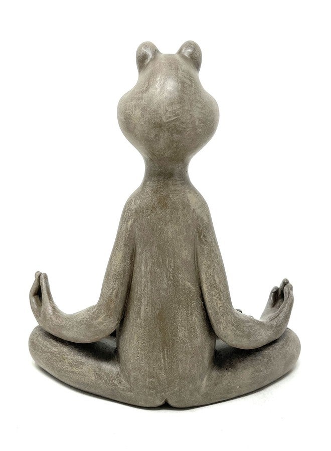 Nature's Mark 6" H Resin Meditating Yoga Frog Statue Figurine Home Decorative Accent Decor for Tabletop Living Room Bedroom Office Desktop Cabinet Shelf - Image 5