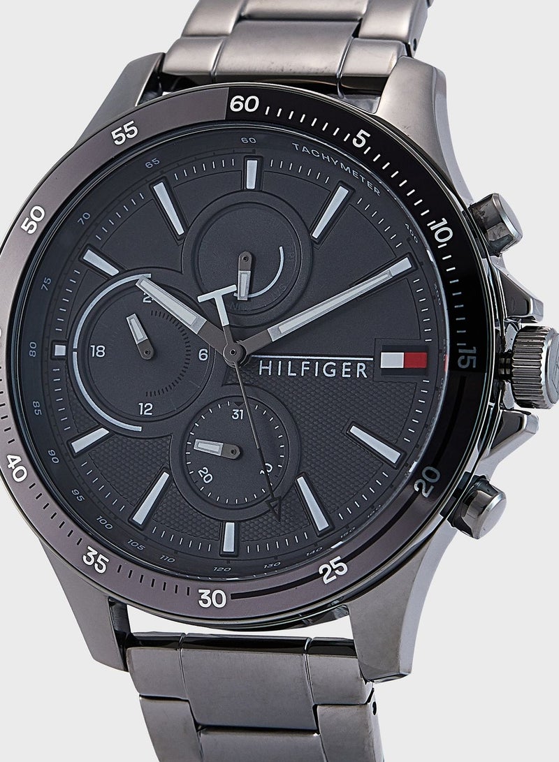 تومي هيلفيغر ساعة كرونوجراف أنالوج بانك - Image 2