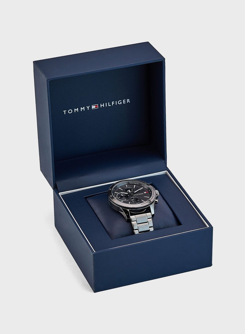 تومي هيلفيغر ساعة كرونوجراف أنالوج بانك - Image 4
