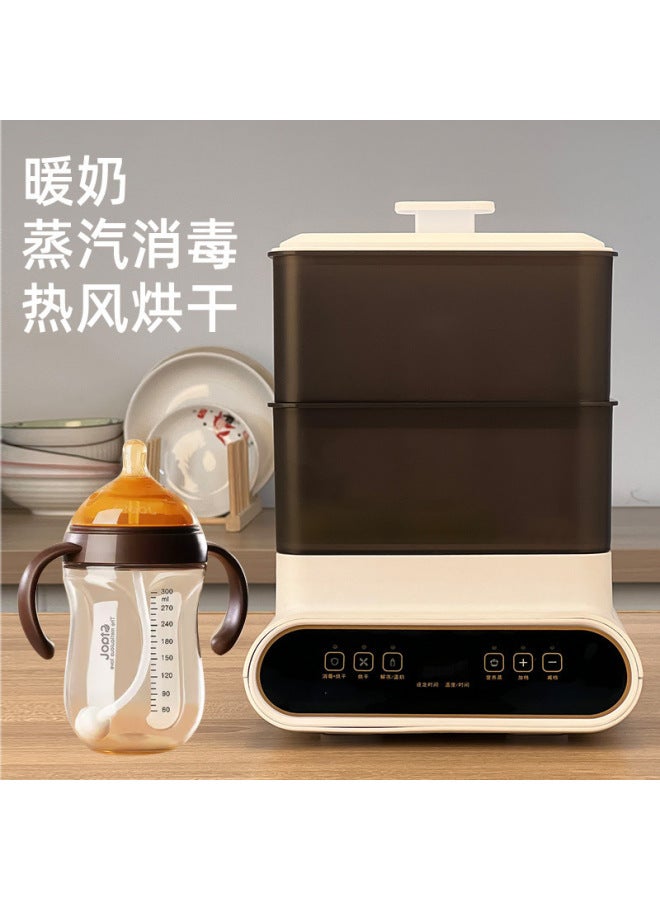 Rhythm Baby Bottle Sterilizer With Drying Two-in-one Steam Sterilization Baby Warm Milk Warmer Sterilization Cabinet Small - Image 3
