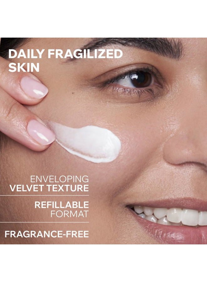 Uriage Cica-Daily Repairing Cream Concentrate, Made With Centella Asiatica + Hyaluronic Acid + Vitamin B5, 96% Ingredients Of Natural Origin, Fragrance-Free - Image 3