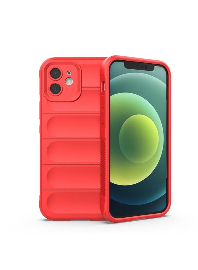 Zaboon Case For iPhone 12 Magic Shield TPU + Flannel Phone Case - Image 1