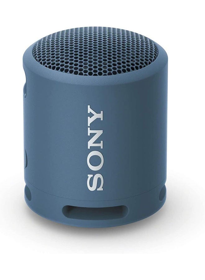 سوني SRS-XB13 EXTRA BASS اللاسلكي بلوتوث محمول مكبر صوت صغير الحجم، IP67 ضد الماء ومتينة في الهواء الطلق، بطارية 16 ساعة، USB Type-C، حبل قابل للإخراج، ومكبر صوت، أزرق فاتح - Image 4