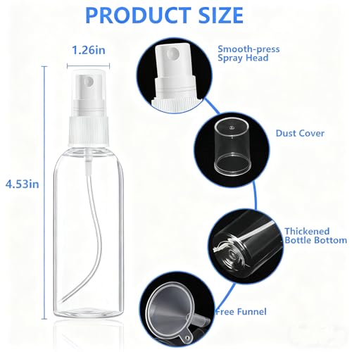DTDNZKN 14 Pack Travel Bottles for Toiletries - TSA Approved Leak-Proof Squeezable Containers for Shampoo, Conditioner, Lotion, and Body Wash - Convenient and Practical Travel Accessories - Image 4