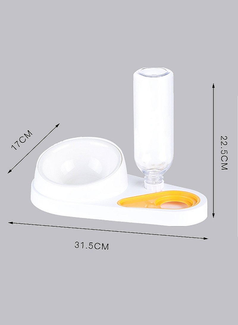 كيدل وعاء طعام للقطط وعاء طعام للكلاب نافورة شرب للقطط والقطط الصغيرة طبق طعام وعاء للكلاب وعاء للحيوانات الأليفة - Image 4