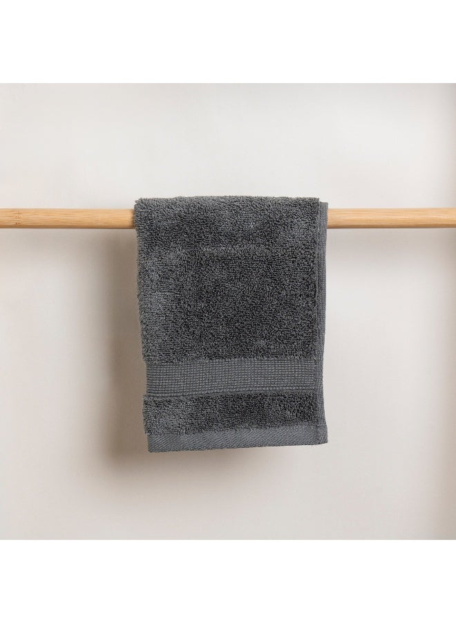 Boutique Blanche Grey 6 Piece Ultra Soft Face Towel Set 33*33 Cm - Image 1