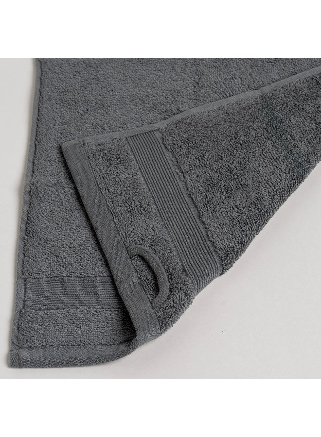 Boutique Blanche Grey 6 Piece Ultra Soft Face Towel Set 33*33 Cm - Image 2