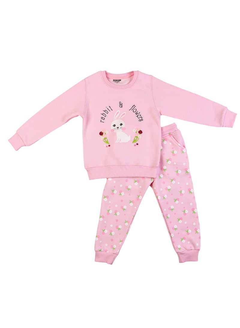 زيركون بيجامة شتوي بناتي - 2236 - Image 1