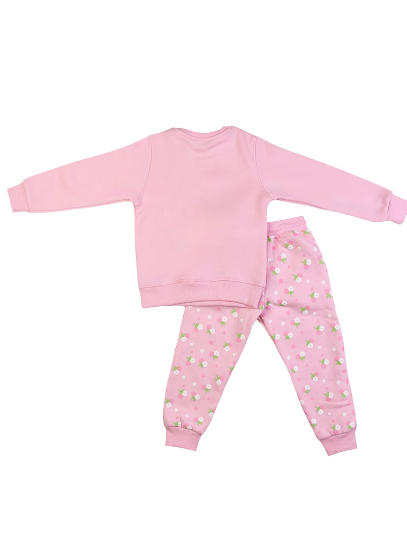 زيركون بيجامة شتوي بناتي - 2236 - Image 3