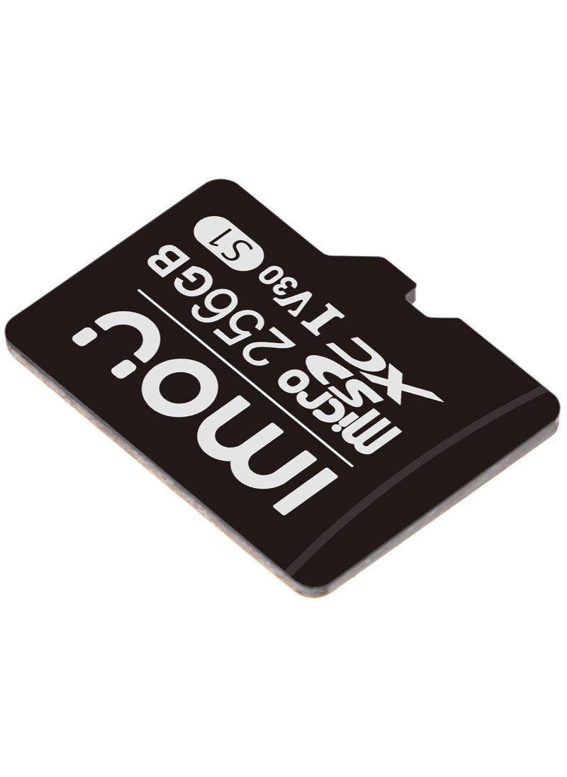 ايمو بطاقة ذاكرة Micro SDXC بسعة 256 جيجا فائقة السرعة فائقة التوافق فائقة التكيف فئة 10 (U3/ V30/3D) بطاقة فلاش TLC Nand مع سرعة قراءة 95 ميجابايت/ثانية وسرعة كتابة 38 ميجابايت/ثانية  - Image 5