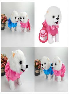 Y&D Electronic Plush Dog Toy, Singing Walking and Barking, Interactive Puppy with Remote Control Leash for Kids Toddler Gifts Birthday Girls Boys, Fun Toys Pets  - Image 4