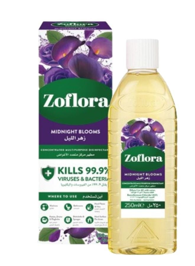 Zoflora مطهر مركز متعدد الأغراض زهور منتصف الليل - Image 1