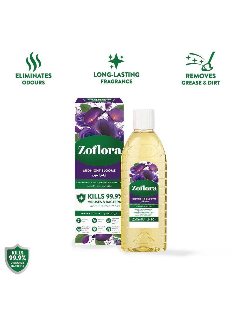 Zoflora مطهر مركز متعدد الأغراض زهور منتصف الليل - Image 2
