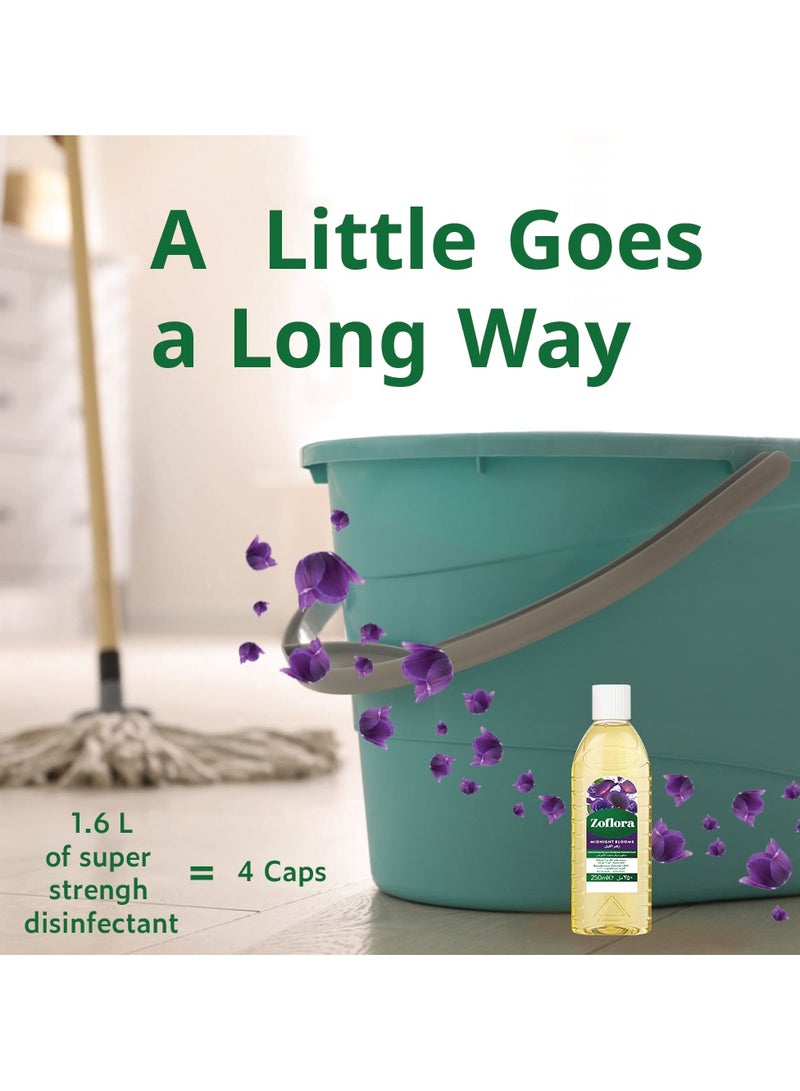 Zoflora مطهر مركز متعدد الأغراض زهور منتصف الليل - Image 5