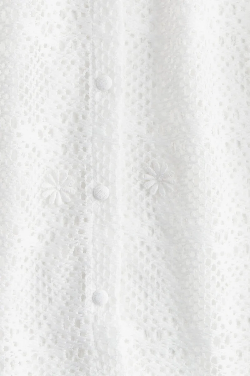 H&M Hole-patterned cardigan