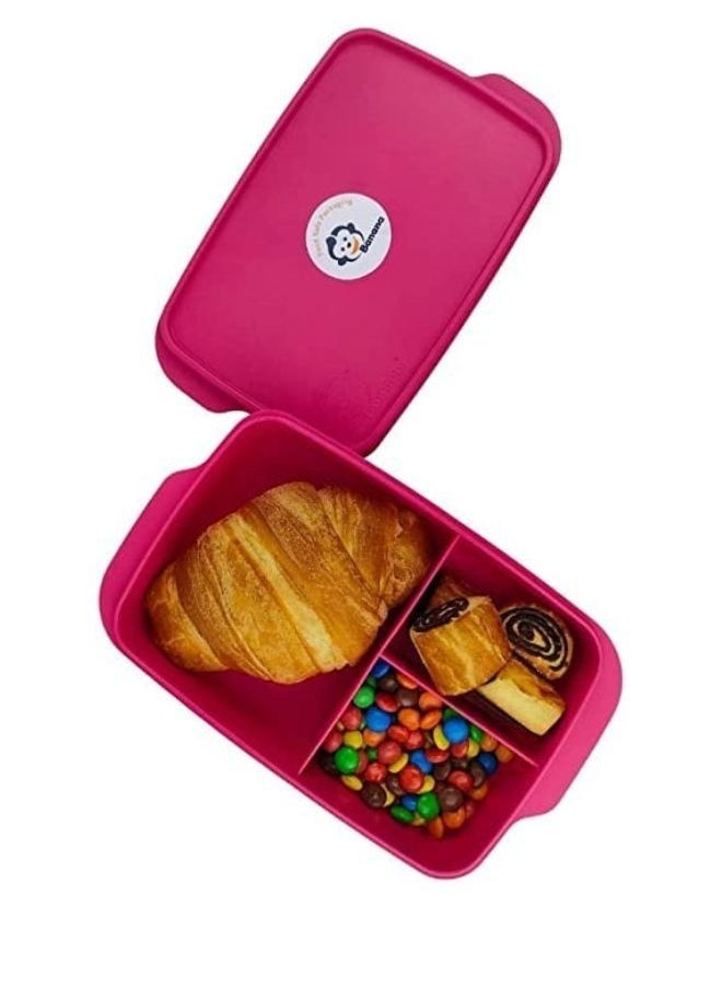 Banana - Lunch box divided from the inside 3 sections 1 liter - Image 1