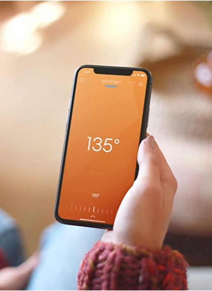 Ember - NEW Ember Temperature Control Smart Mug 2, Various Colors & Sizes, Extended Battery Life - App Controlled Heated Coffee Mug - New & Improved Design - Image 1