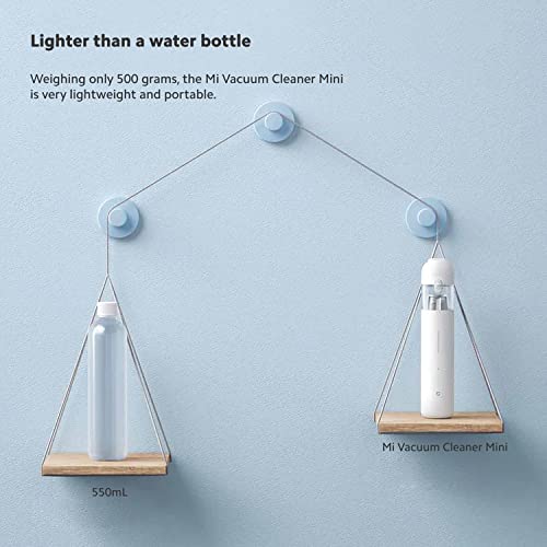 Xiaomi Handheld Vacuum 13,000Pa, Powerful Brushless Motor Cordless Car Vacuum Cleaner, Ultra Lightweight Portable Mini Hand Vacuum Rechargeable with Type-C Cable for Car/Home/Pet Hair - Image 5