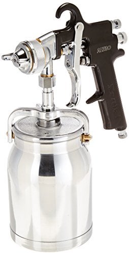 Astro Pneumatic Tool Tool AS7SP Spray Gun with Cup - Black Handle - 1.8mm Nozzle - Image 3