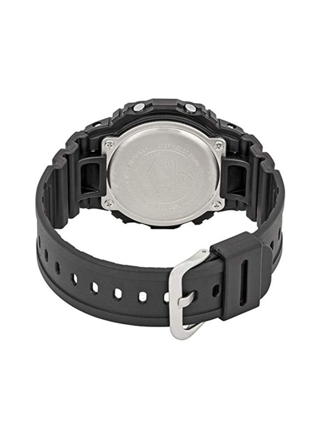 كاسيو ساعة رقمية ضد الماء طراز DW-5600BB-1ER رجال - Image 2