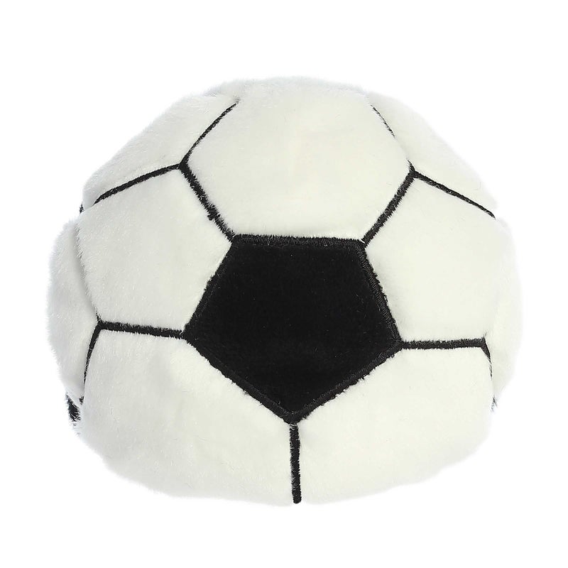 Aurora Adorable Palm Pals Striker Soccerball Stuffed Animal  PocketSized Play  Collectable Fun  Black 5 Inches - Image 4