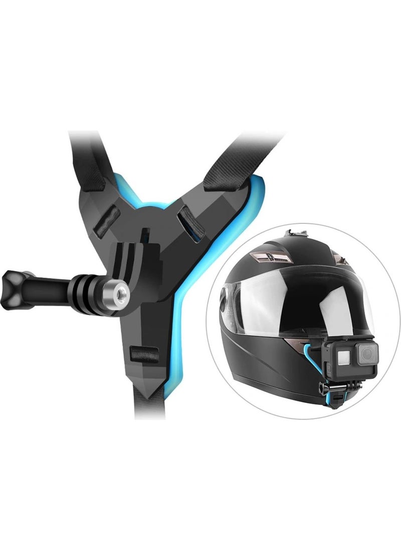 On Off Moto - Helmet Camera Chin Holder Compatible With All Cameras - Image 1