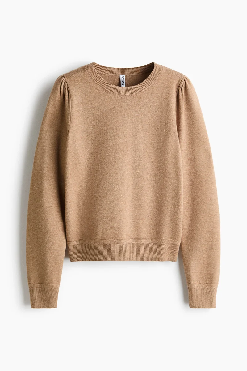 H&M Puff-sleeved jumper