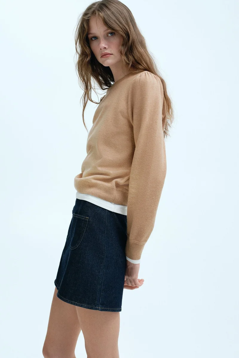 H&M Puff-sleeved jumper